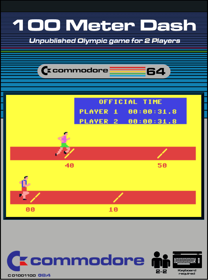 100 Percent Dynamite box art for Commodore 64
